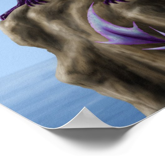 Dragon Rock Poster (Hoek)