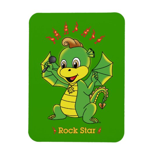 Dragon Rockstar™ flexibele magneten (Verticaal)