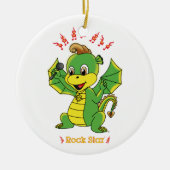 Dragon Rockstar™ Ornament (Voorkant)
