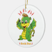 Dragon Rockstar™ Ornament (Links)