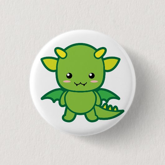 Dragon Ronde Button 3,2 Cm (Voorkant)