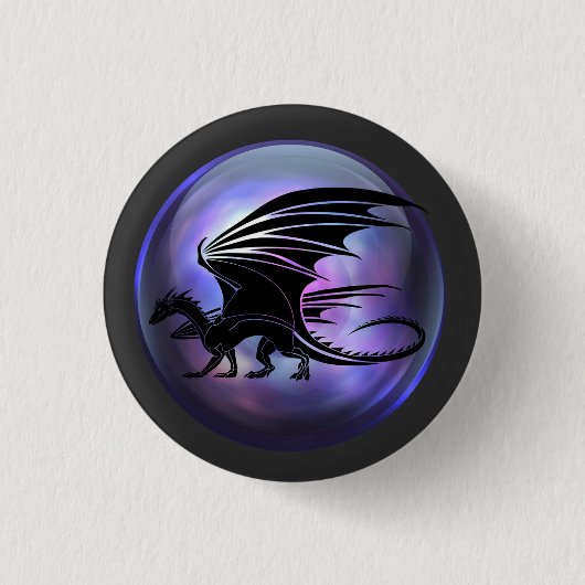 Dragon Ronde Button 3,2 Cm (Voorkant)