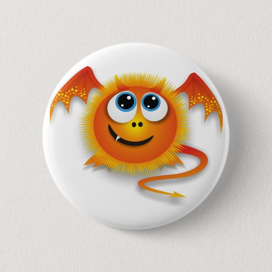 Dragon Ronde Button 5,7 Cm (Voorkant)
