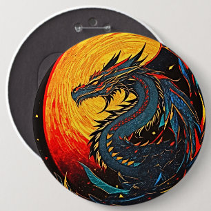 Dragon Ronde Button 6,0 Cm