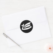 Dragon Ronde Sticker (Envelop)