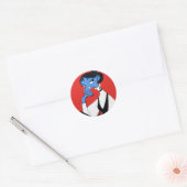 Dragon Ronde Sticker (Envelop)