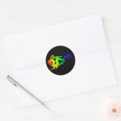 Dragon Ronde Sticker (Envelop)