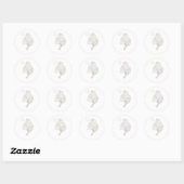 Dragon Ronde Sticker (Vel)