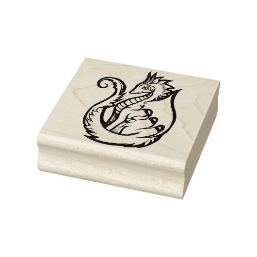 Dragon Rubberstempel (Stempel)