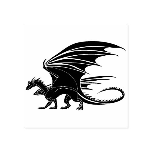 Dragon Rubberstempel (Afrduk)