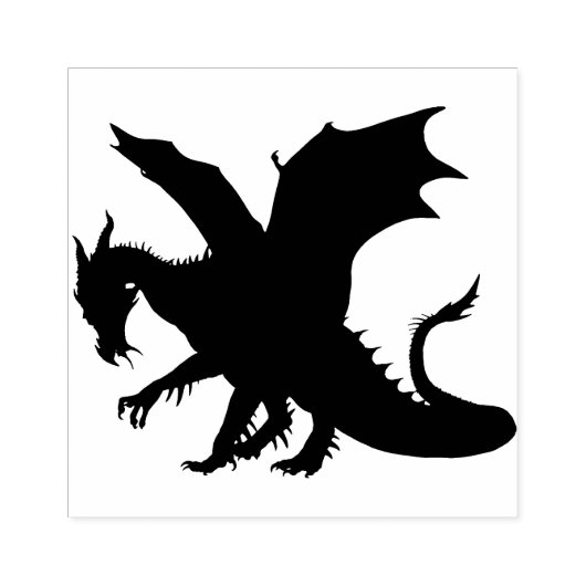 Dragon Rubberstempel (Afrduk)