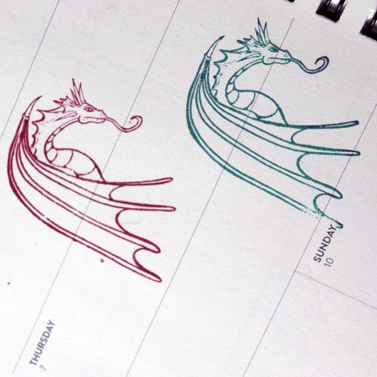 Dragon Rubberstempel