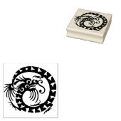 Dragon Rubberstempel (Gestempeld)