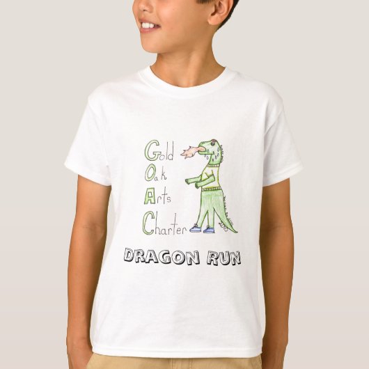 Dragon Run # 4 T-shirt (Voorkant)