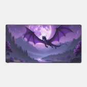 Dragon’s Night – Purple Fantasy Desk Mat 🌙🐉 (Voorkant)
