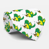 Dragon Saxophone Fantasy Music Stropdas (Opgerold)