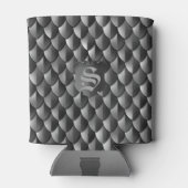 Dragon Scale Armor Black Monogram Blikjeskoeler (Achterkant)