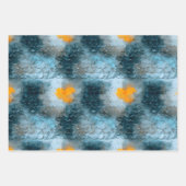 Dragon Scale Gift Wrap Inpakpapier Vel (Voorkant 3)