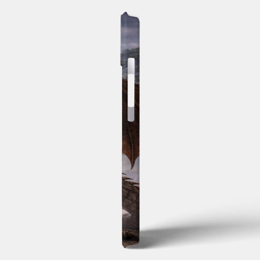 Dragon Scale Pattern Phone Case (Achterkant / Links)