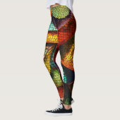 Dragon Scales Elegance: Stijlvolle Leggings met Me (Links)