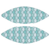 Dragon Scales, Fans, Waves, Seigaiha, Blue American Football (Panelen)