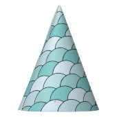 Dragon Scales, Fans, Waves, Seigaiha, Blue Feesthoedjes (Links)