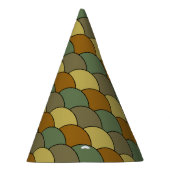 Dragon Scales, Fans, Waves, Seigaiha, Camouflage Feesthoedjes (Rechts)