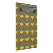 Dragon Scales, Fans, Waves, Seigaiha, Camouflage Mini Klembord (Schuin)