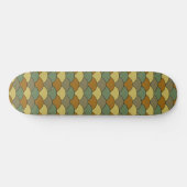 Dragon Scales, Fans, Waves, Seigaiha, Camouflage Persoonlijk Skateboard (Horizontaal)