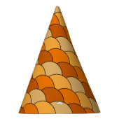 Dragon Scales, Fans, Waves, Seigaiha, Orange Feesthoedjes (Rechts)