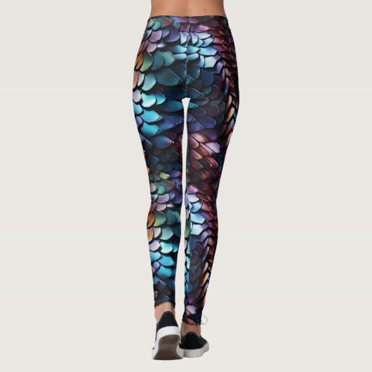 Dragon Scales Leggings (Achterkant)