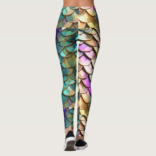 Dragon Scales Leggings (Achterkant)