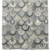 dragon scales mono douchegordijn (Voorkant)