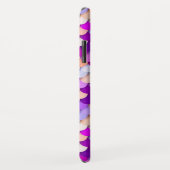 "Dragon Scales" — paars, warm roze en perzik Case-Mate iPhone Case (Achterkant/rechts)