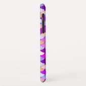 "Dragon Scales" — paars, warm roze en perzik Case-Mate iPhone Case (Achterkant/links)