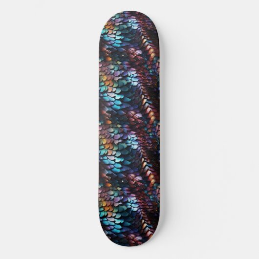 Dragon Scales Skateboard (Voorkant)