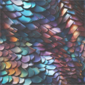 Dragon Scales Vinyl Sticker (Voorkant)