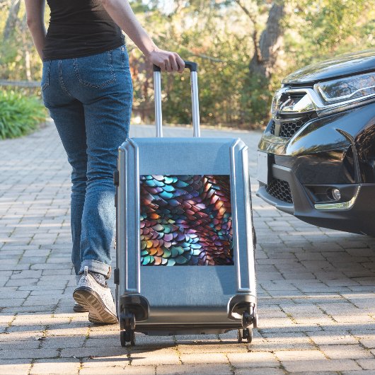 Dragon Scales Vinyl Sticker (Koffer Insitu)