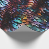 Dragon Scales Wrapping Paper Cadeaupapier (Hoek)