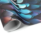 Dragon Scales Wrapping Paper Cadeaupapier (Rol Hoek)