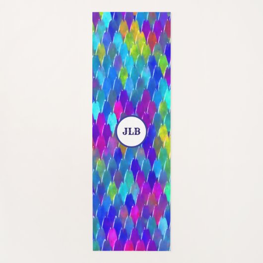 Dragon Scales Yogamat (Voorkant)