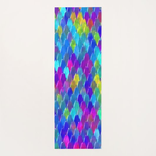 Dragon Scales Yogamat (Achterkant)