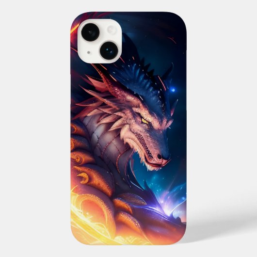 Dragon Scape Fire Night Case-Mate iPhone Case (Achterkant)