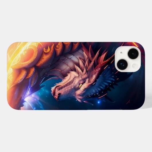 Dragon Scape Fire Night Case-Mate iPhone Case (Achterkant (horizontaal))