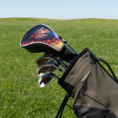 Dragon Scape Fire Night Golfheadcover (Insitu)