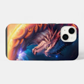Dragon Scape Fire Night iPhone Hoesje (Achterkant horizontaal)
