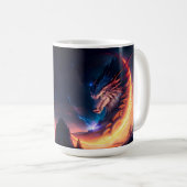 Dragon Scape Fire Night Koffiemok (Voorkant rechts)