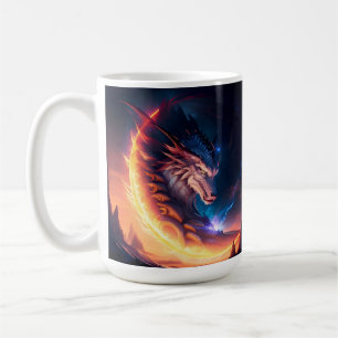 Dragon Scape Fire Night Koffiemok