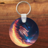 Dragon Scape Fire Night Sleutelhanger (Voorkant)