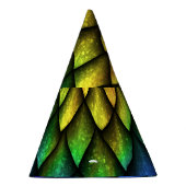 Dragon schaalt naadloze 3D textuur. Feesthoedjes (Rechts)